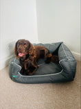 Load image into Gallery viewer, PET BEDS | PURR & PAWS LUXURY DOG BED MEMORY FOAM WATERPROOF DOG SETTEE