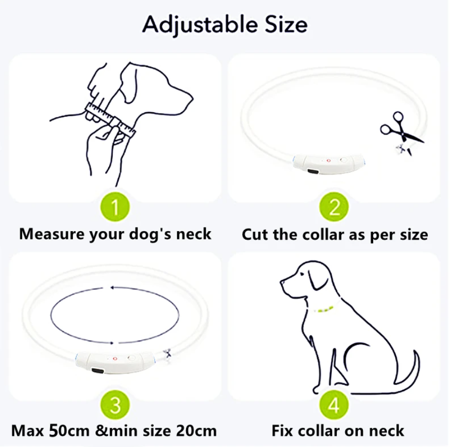 LED Collar for Dogs & Cats