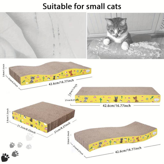 Multi Shaped Cat Scratching Mat