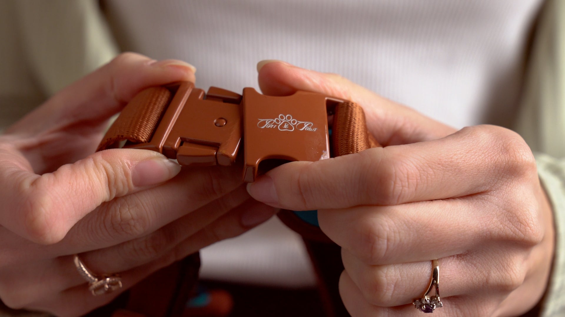 Gift Box - AZURE LE BRONZE ADJUSTABLE LUXURY HARNESS