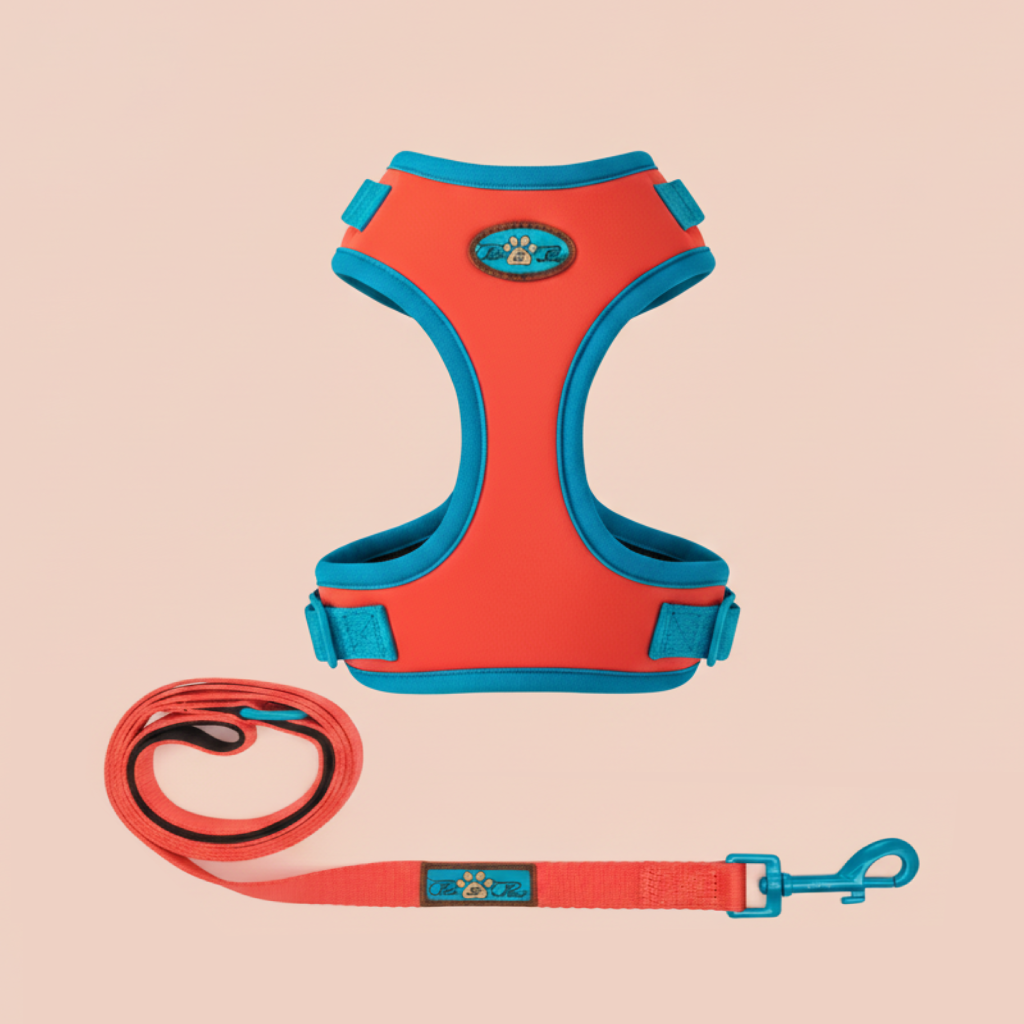 CITRUS AZURE - ADJUSTABLE HARNESS DOU SET