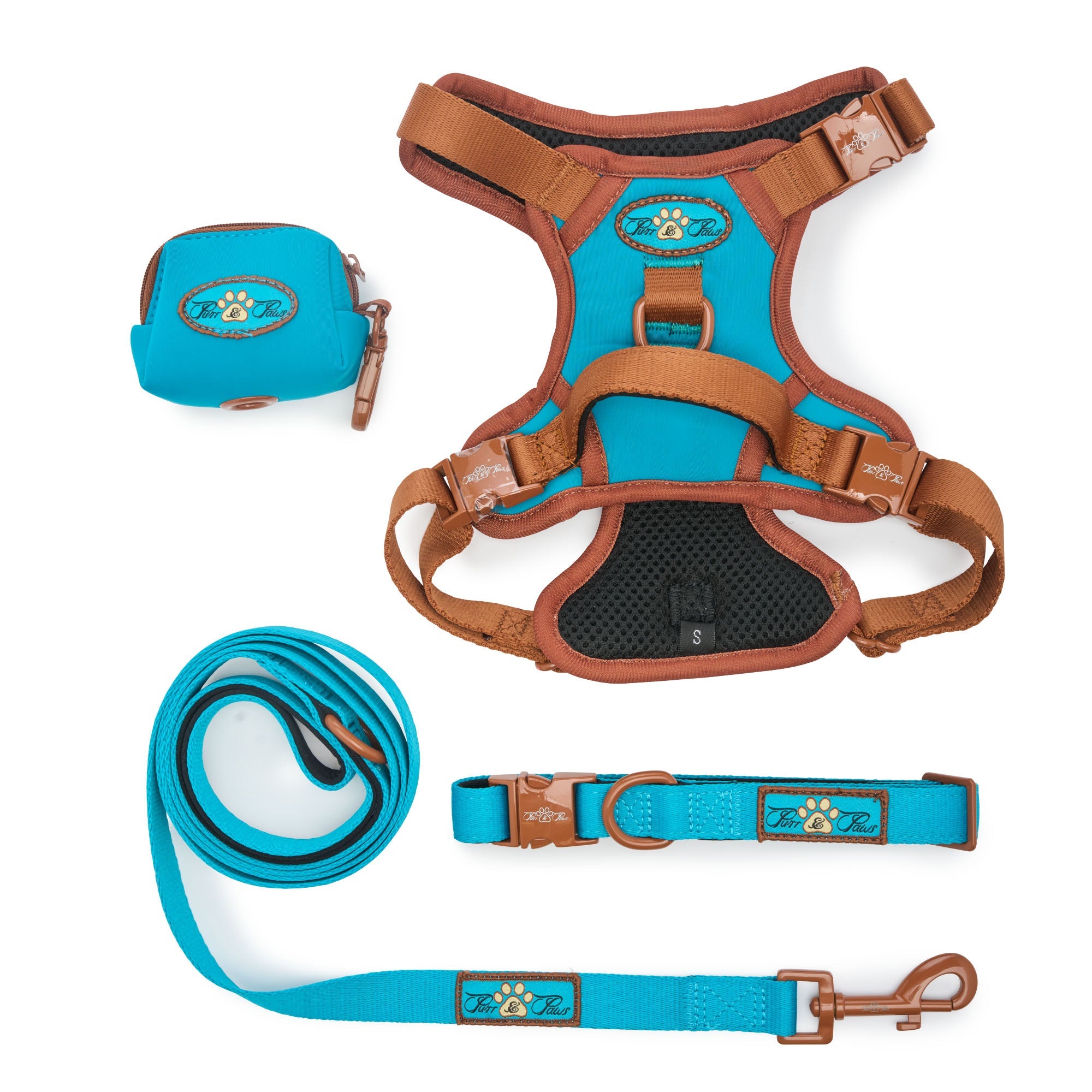 AZURE LE BRONZE PAWFECT 4 PACK SET TECHNICAL HARNESS