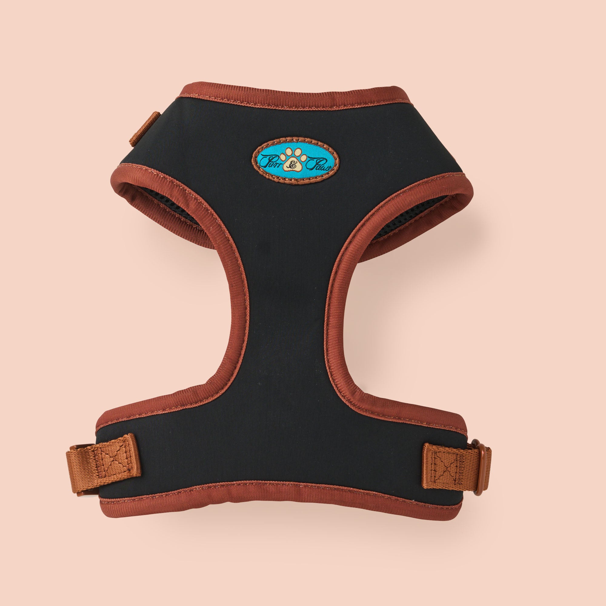 NOIR LE BRONZE ADJUSTABLE LUXURY PADDED HARNESS