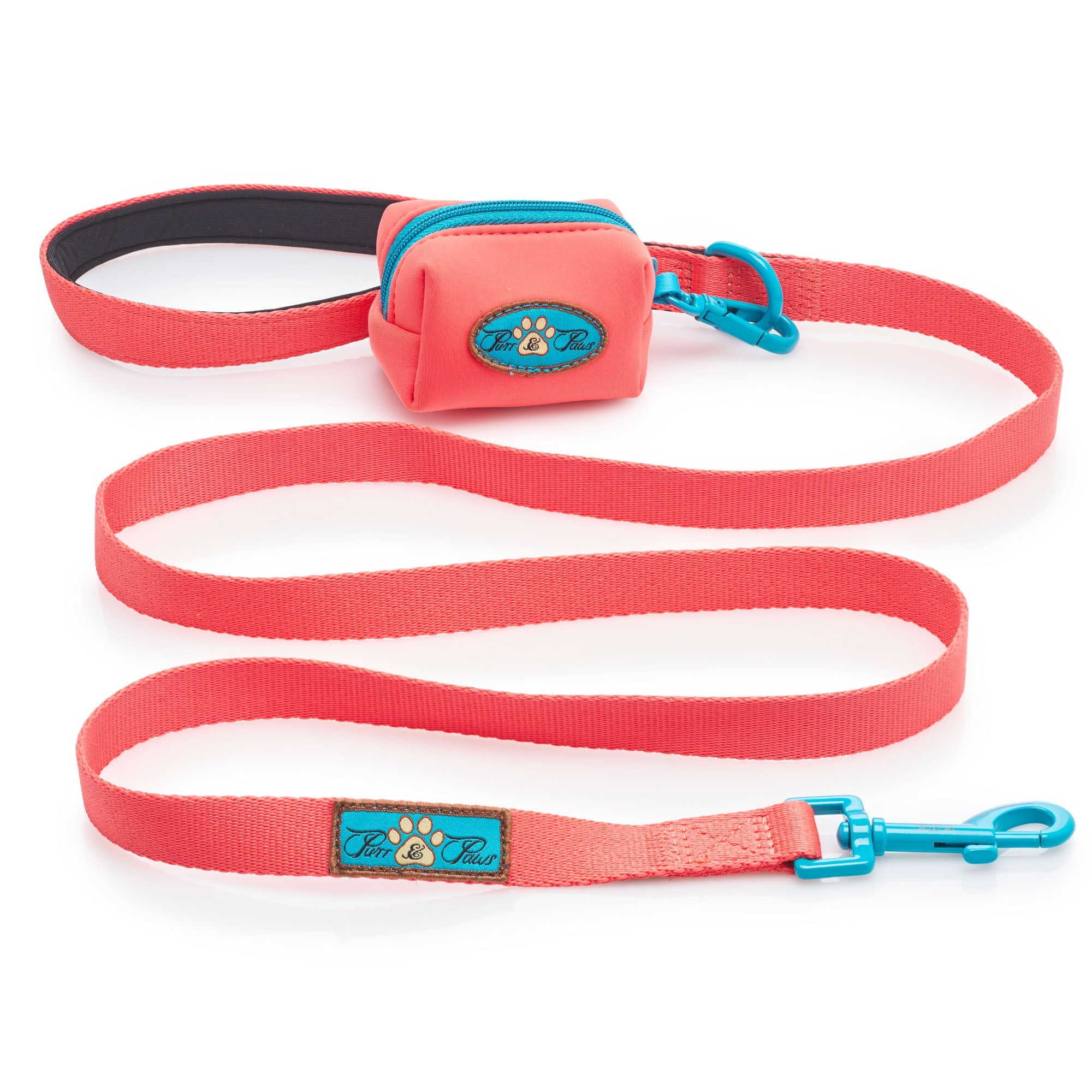 CITRUS AZURE LEAD & POO BAG DISPENSING POUCH