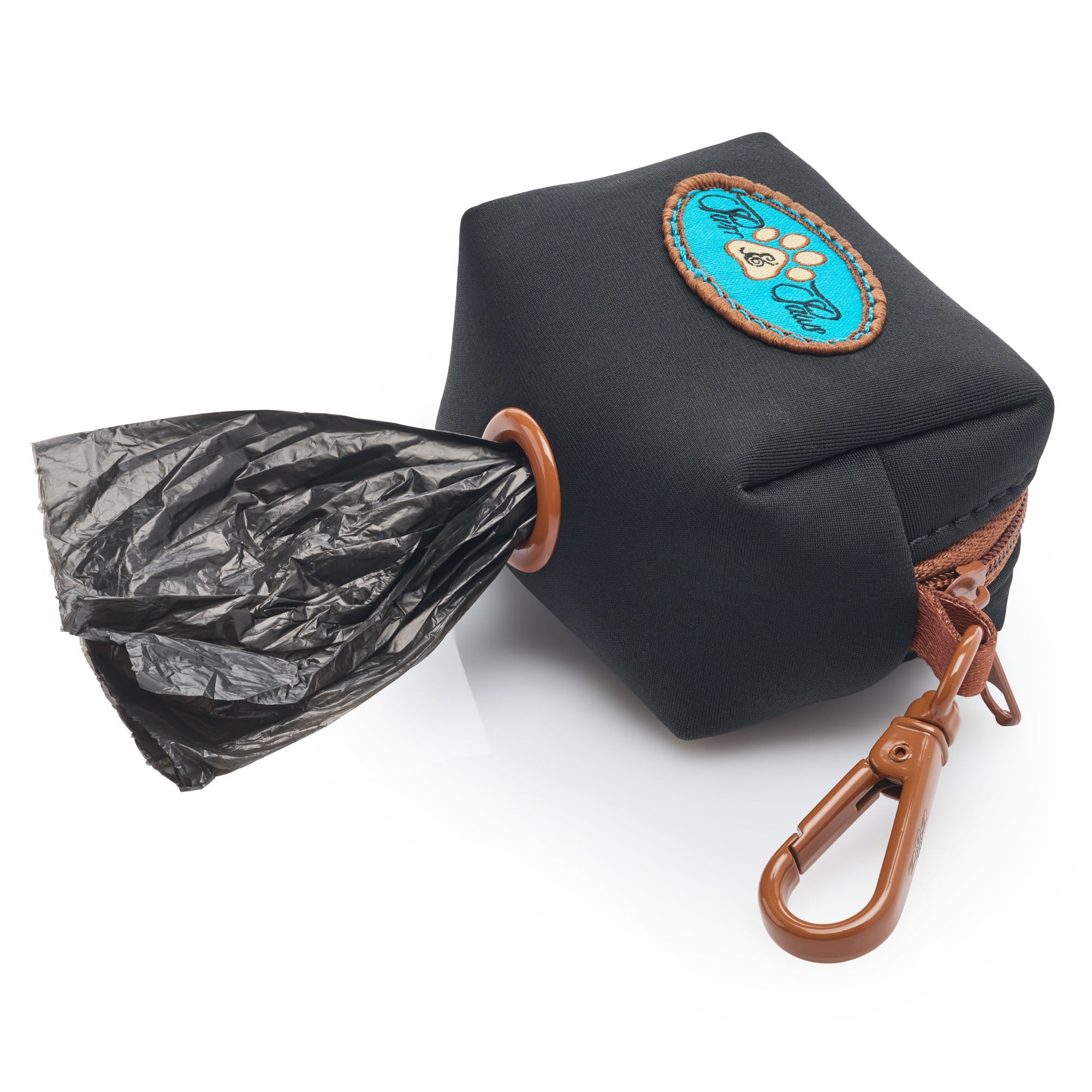 NOIR LE BRONZE POO BAG DISPENSING POUCH