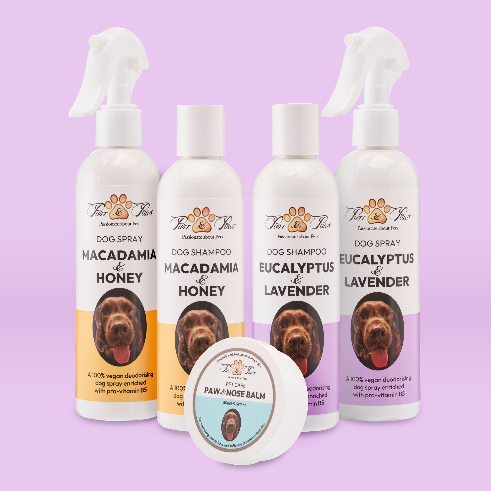 DOG SHAMPOO | SPRAY | PAW & NOSE BALM | COMPLETE SET