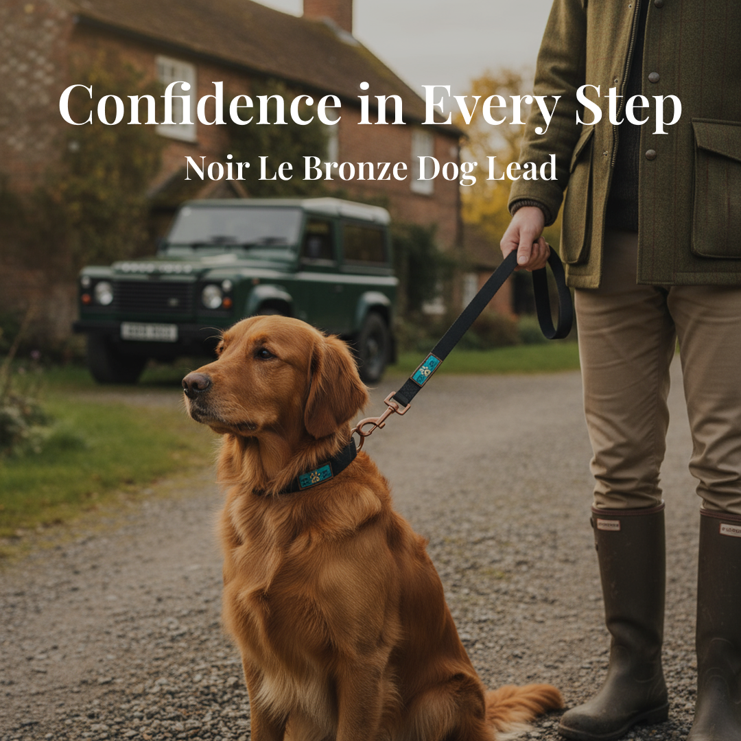 NOIR LE BRONZE DOG LEAD
