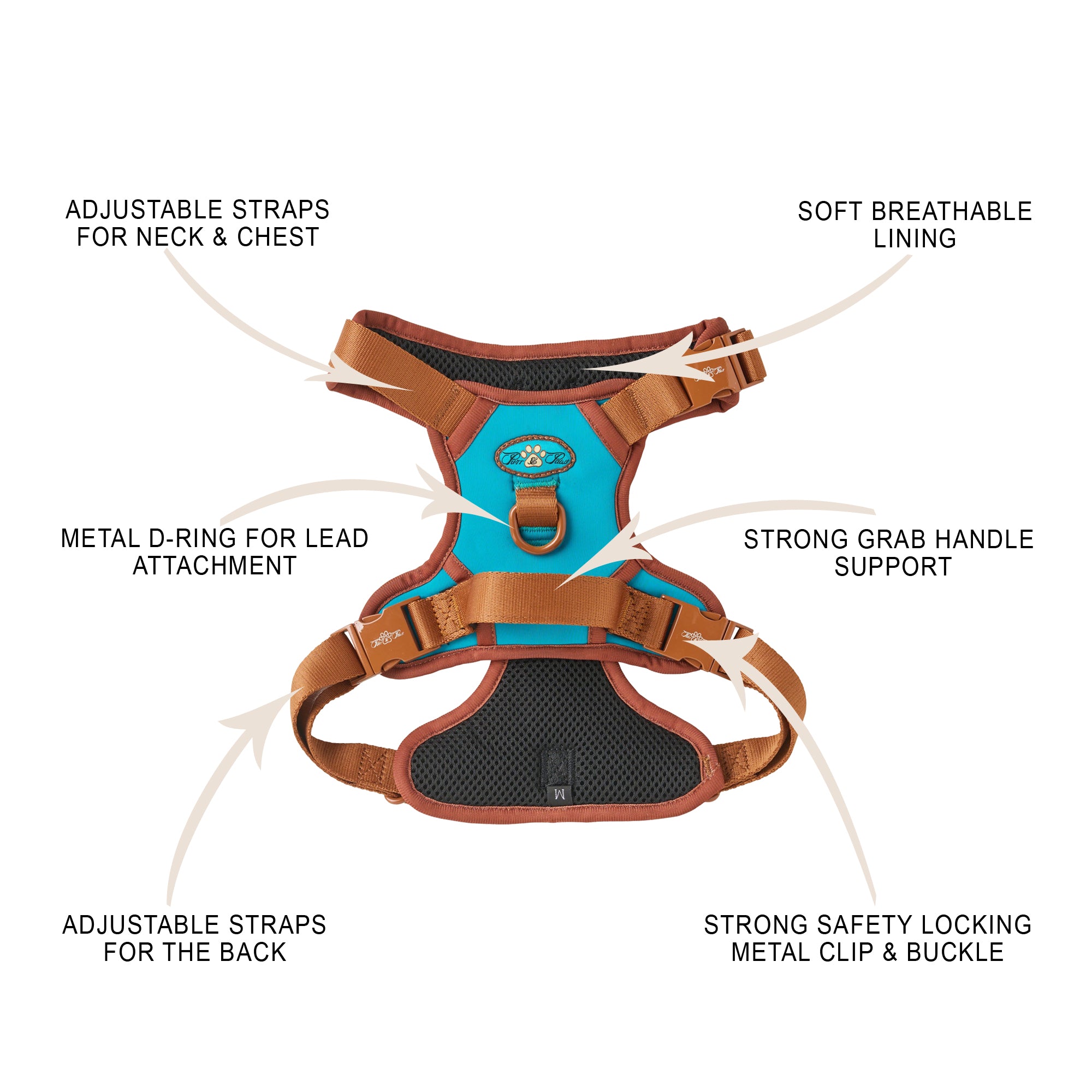AZURE LE BRONZE - TECHNICAL HARNESS DUO SET