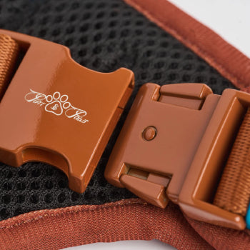 NOIR LE BRONZE ADJUSTABLE LUXURY PADDED HARNESS DUO SET